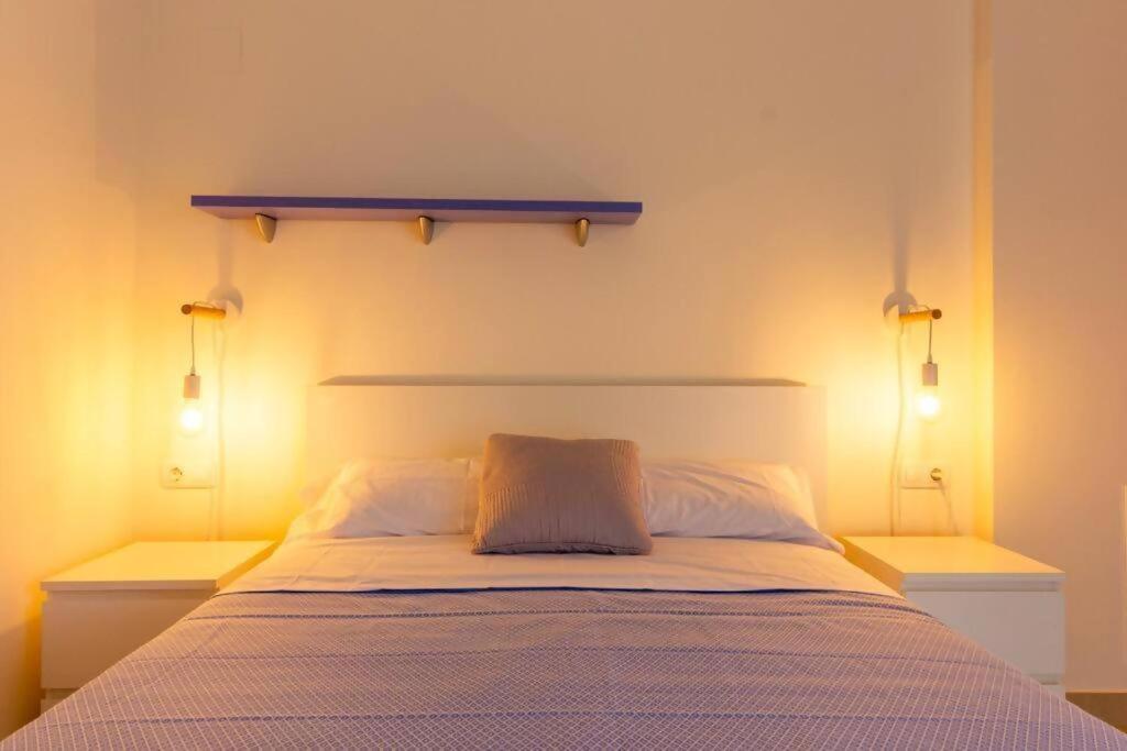 Alboraya Apartamento Con Vista Al Mar Y Piscina 瓦伦西亚 外观 照片