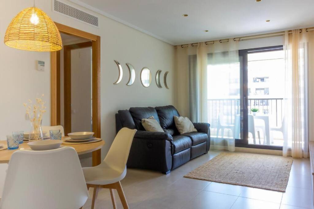 Alboraya Apartamento Con Vista Al Mar Y Piscina 瓦伦西亚 外观 照片