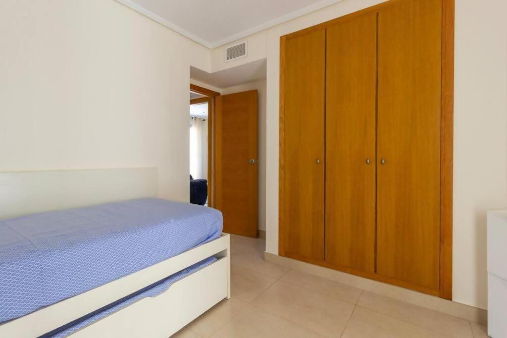 Alboraya Apartamento Con Vista Al Mar Y Piscina 瓦伦西亚 外观 照片