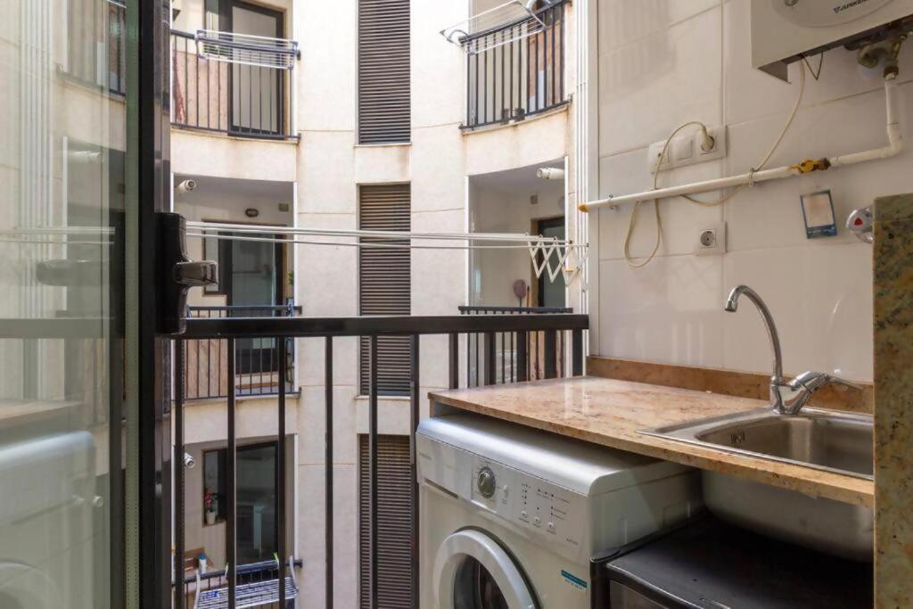 Alboraya Apartamento Con Vista Al Mar Y Piscina 瓦伦西亚 外观 照片
