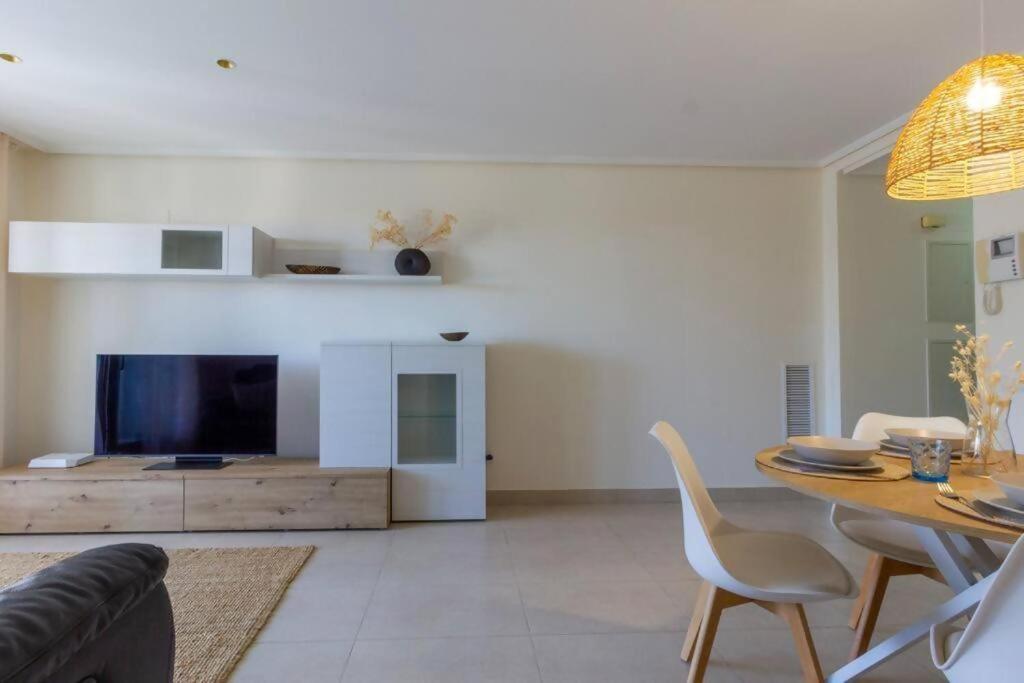 Alboraya Apartamento Con Vista Al Mar Y Piscina 瓦伦西亚 外观 照片